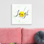 Toile Live Laugh Love Daisy (Insitu(Salon))