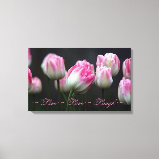 Toile Live Love Laugh (Recto)