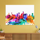 Toile Liverpool Skyline (Insitu(Salon))
