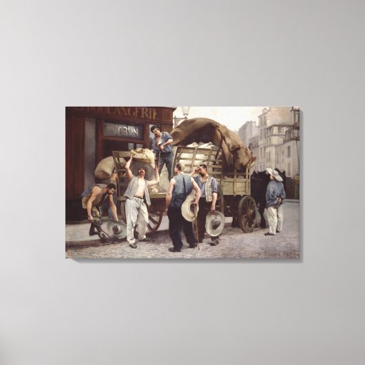 Toile Livraison de farine, 1885 (Recto)