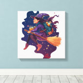 Toile Livraison de potion de sorcière (Insitu (Plancher de Bois))