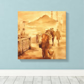 Toile Livraison De Yaourts À Istanbul Peinture Ar Histor (Insitu (Plancher de Bois))