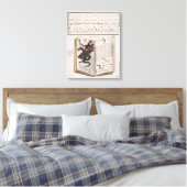 Toile Livre d'esprits (Insitu(Chambre))