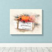 Toile Livres Thanksgiving (Insitu (Plancher de Bois))