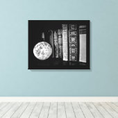 Toile Livres vintages et Globe (Insitu (Plancher de Bois))
