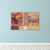 Toile Livy Writing et la Fondation de Rome (Insitu (Plancher de Bois))