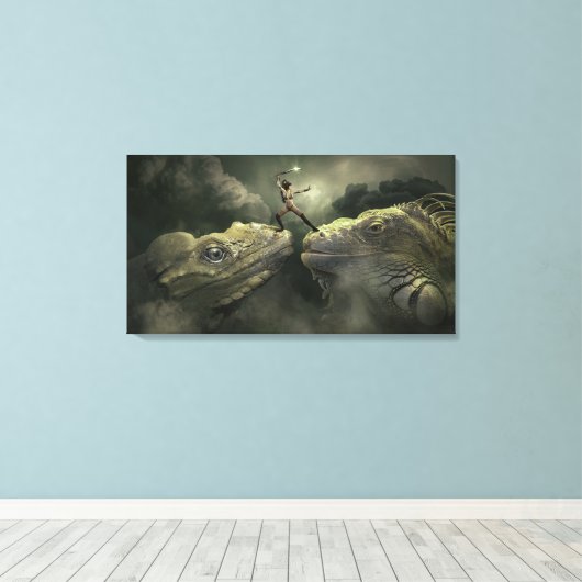 Toile Lizards (Insitu (Plancher de Bois))