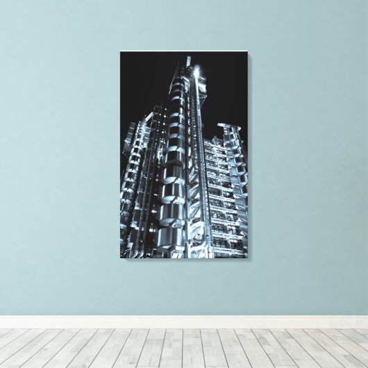 Toile Lloyd's Building Londres (Insitu (Plancher de Bois))