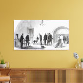 Toile Lobby de la Maison Blanche à Washington (Insitu(Salon))