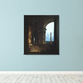 Toile L'Obélisque par Hubert Robert (Insitu (Plancher de Bois))