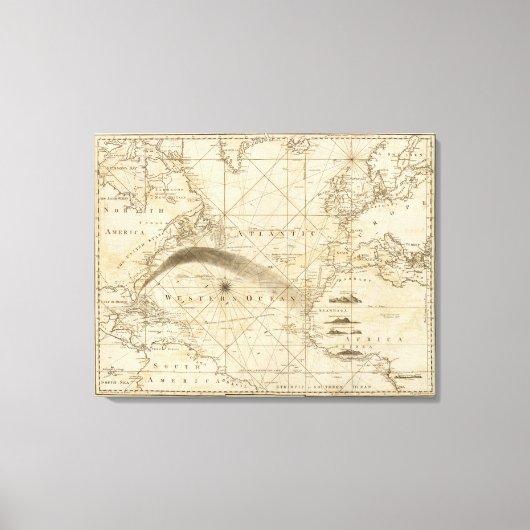 Toile L'océan Atlantique (Recto)