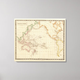 Toile L'océan pacifique 4