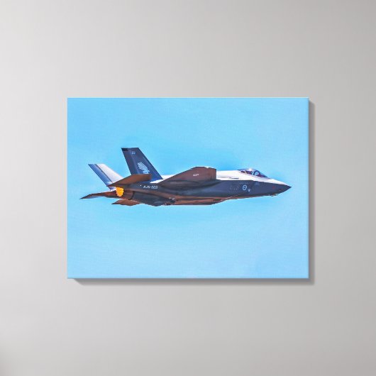 Toile Lockheed Martin F-35A Lightning II Canvas (Recto)
