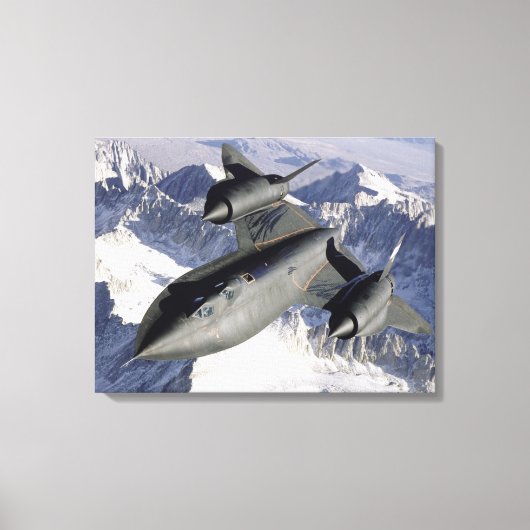 Toile Lockheed SR-71B Blackbird (Recto)