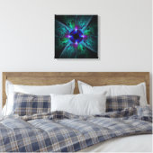 Toile L'oeil Abstrait Art Quad Canvas Imprimer (Insitu(Chambre))