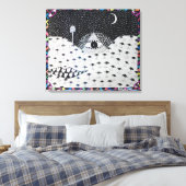 Toile L'oeil de tous les yeux (Insitu(Chambre))