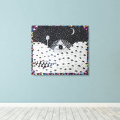 Toile L'oeil de tous les yeux (Insitu (Plancher de Bois))