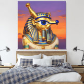 Toile L'Œil égyptien´5 (Insitu(Chambre))