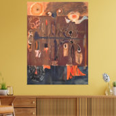 Toile l'œuvre d'art de Mark Rothko (Insitu(Salon))