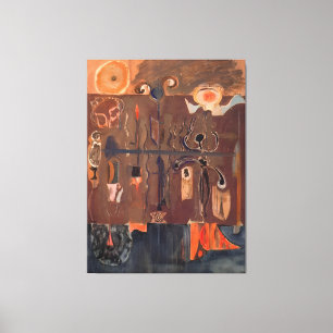 Toile l'œuvre d'art de Mark Rothko