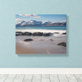 Toile Lofoten Vikten Beach (Insitu (Plancher de Bois))