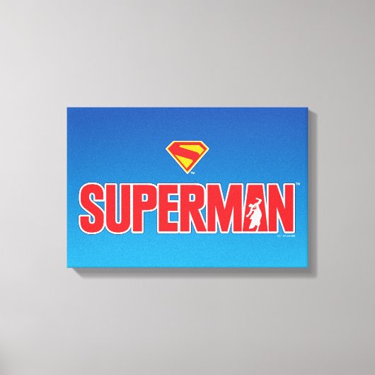 Toile Logo classique Superman Bold (Recto)