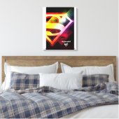 Toile Logo couleur supergirl (Insitu(Chambre))