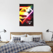 Toile Logo couleur supergirl (Insitu(Chambre))