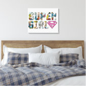 Toile Logo de bande dessinée Supergirl (Insitu(Chambre))