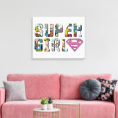 Toile Logo de bande dessinée Supergirl (Insitu(Salon))