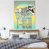 Toile Logo de dessin animé T-REX (Insitu(Chambre))