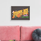 Toile Logo de friandise d'Halloween de Scooby-Doo (Insitu(Salon))