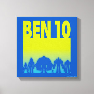 Toile Logo de la ligne de Alien Ben 10