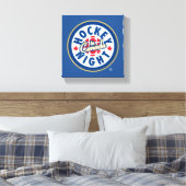 Toile Logo de la nuit du hockey au Canada (Insitu(Chambre))