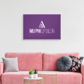 Toile Logo de Mu Phi Epsilon (Insitu(Salon))
