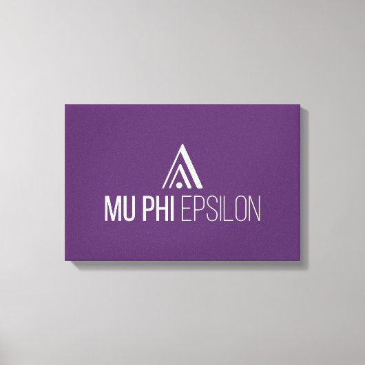 Toile Logo de Mu Phi Epsilon (Recto)