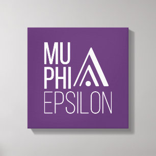 Toile Logo de Mu Phi Epsilon