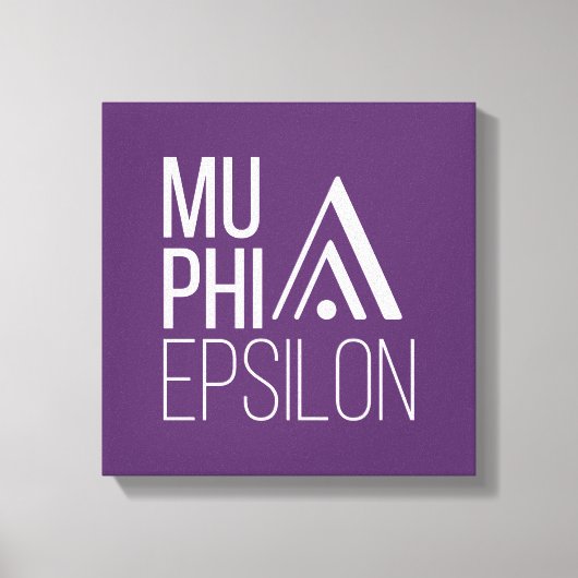 Toile Logo de Mu Phi Epsilon (Recto)