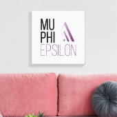 Toile Logo de Mu Phi Epsilon (Insitu(Salon))