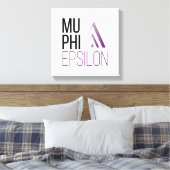 Toile Logo de Mu Phi Epsilon (Insitu(Chambre))