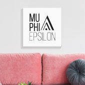 Toile Logo de Mu Phi Epsilon (Insitu(Salon))