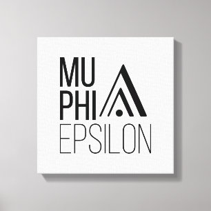 Toile Logo de Mu Phi Epsilon