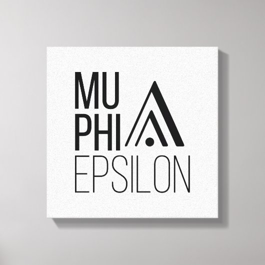 Toile Logo de Mu Phi Epsilon (Recto)