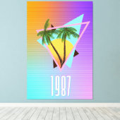 Toile logo de Paradis 1987 (Insitu (Plancher de Bois))