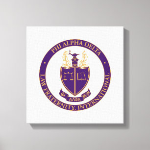 Toile Logo de Phi Alpha Delta
