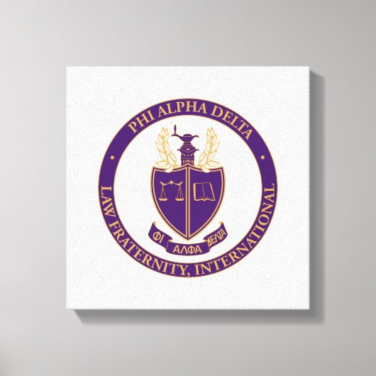 Toile Logo de Phi Alpha Delta (Recto)