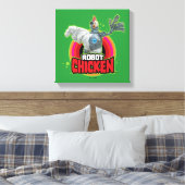 Toile Logo de Robot Chicken Character (Insitu(Chambre))