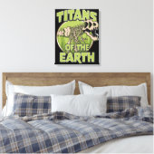 Toile logo des Titans de la Terre (Insitu(Chambre))