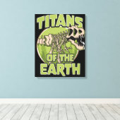 Toile logo des Titans de la Terre (Insitu (Plancher de Bois))