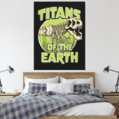 Toile logo des Titans de la Terre (Insitu(Chambre))